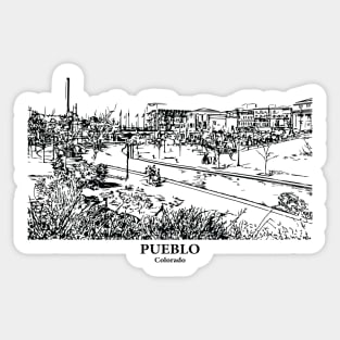 Pueblo - Colorado Sticker